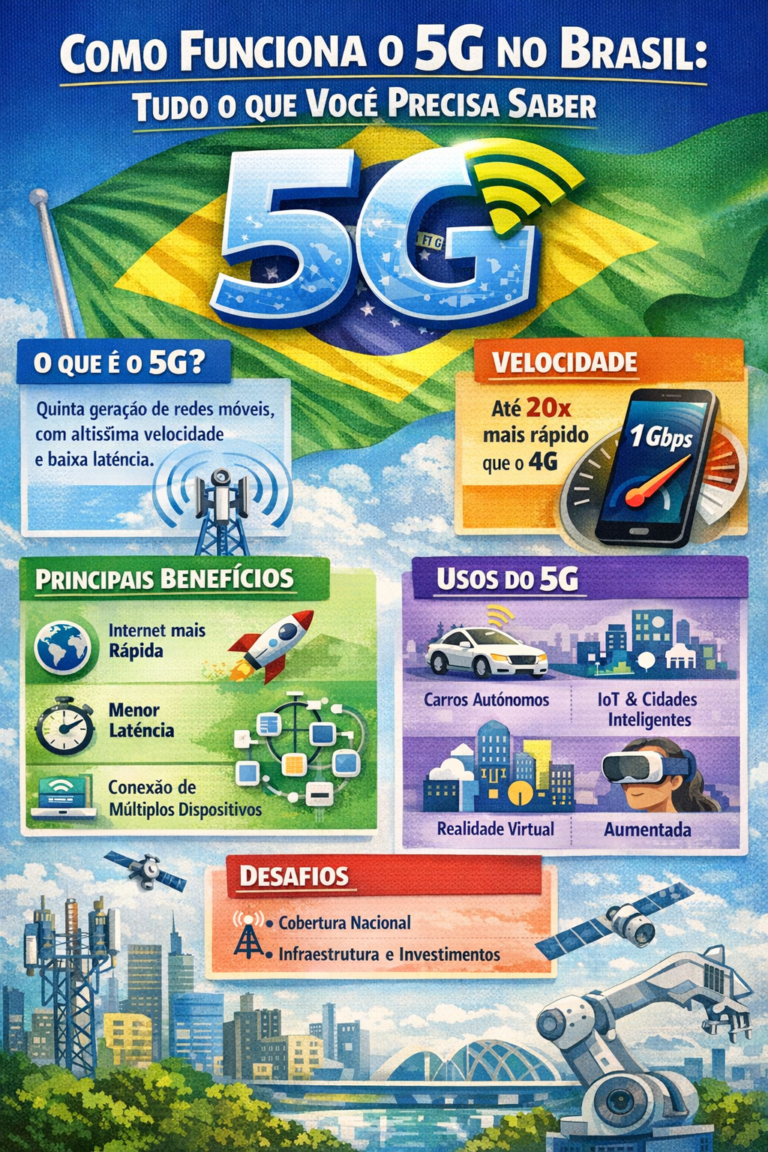 Como Funciona o 5G no Brasil: O Guia Definitivo para a Conectividade ...